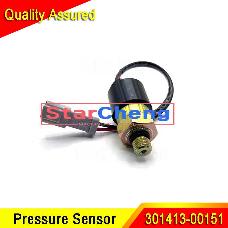 Oil Pressure Switch Sensor 301413-00151 30141300151 for Excavator DX80 DX150 DX225 DX260 DX300