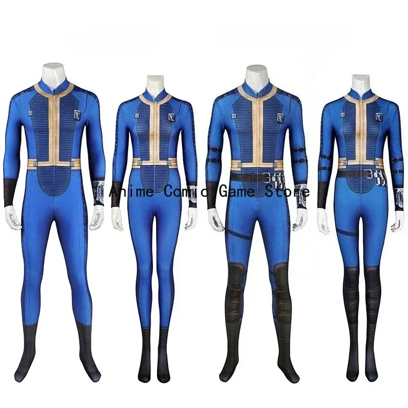 

Fallout Lucy Mclean Cosplay Jumpsuit Maximus Movie Fallout High Quality Elastic Tight Fitting 3D Printed Jumpsuit for Women Men