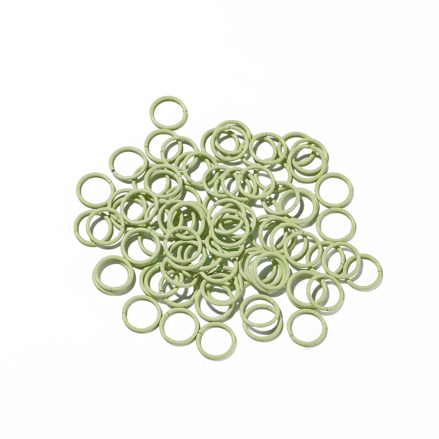 100pcs Colorful Open Jump Split Connector Rings