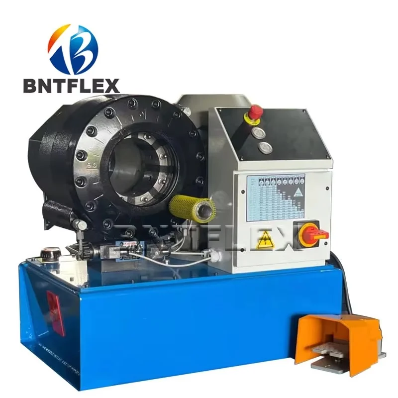Factory Supply BNTP32 Rubber Brake Pipe Hydraulic Hose Crimping Press Machine Good Price Air Conditioner Crimper for Sale