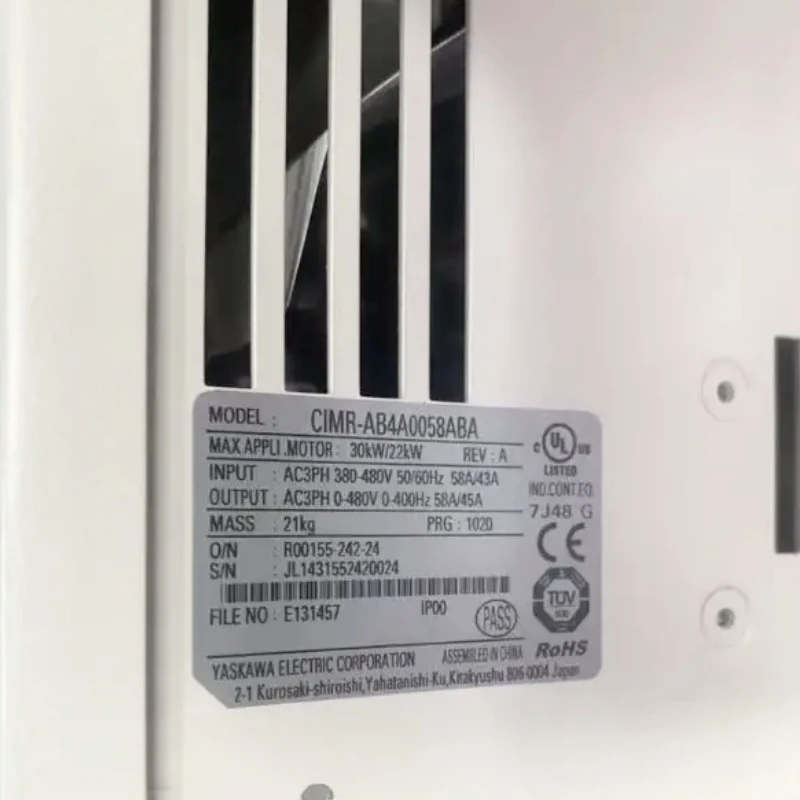 CIMR-AB4A0058ABA Yaskawa A1000 Inverter New 1 Year Warranty In Stock