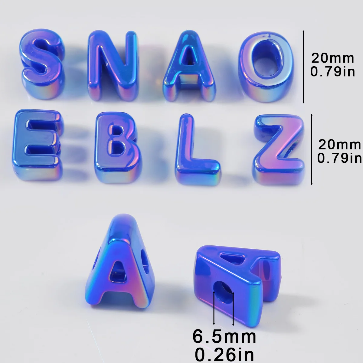 Willekeurige Kleurrijke 5/10/15 Stuks 26 Letters Acryl Spacer Losse Kralen Voor Sieraden Maken Armbanden Telefoon ketting DIY Accessoires