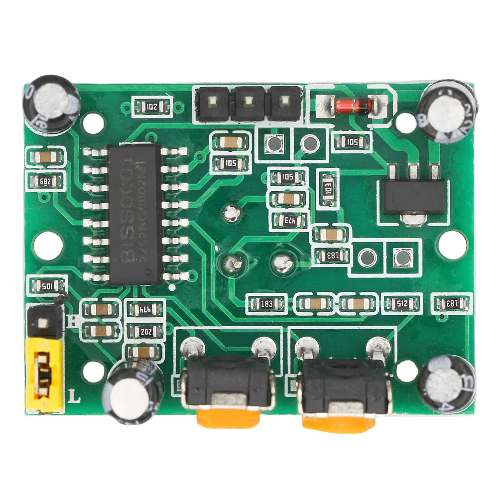 HC-SR501 dostosować piroelektryczny PIR na podczerwień ludzki moduł czujnika wykrywacz ruchu na podczerwień dla Arduino dla Raspberry Pi + etui