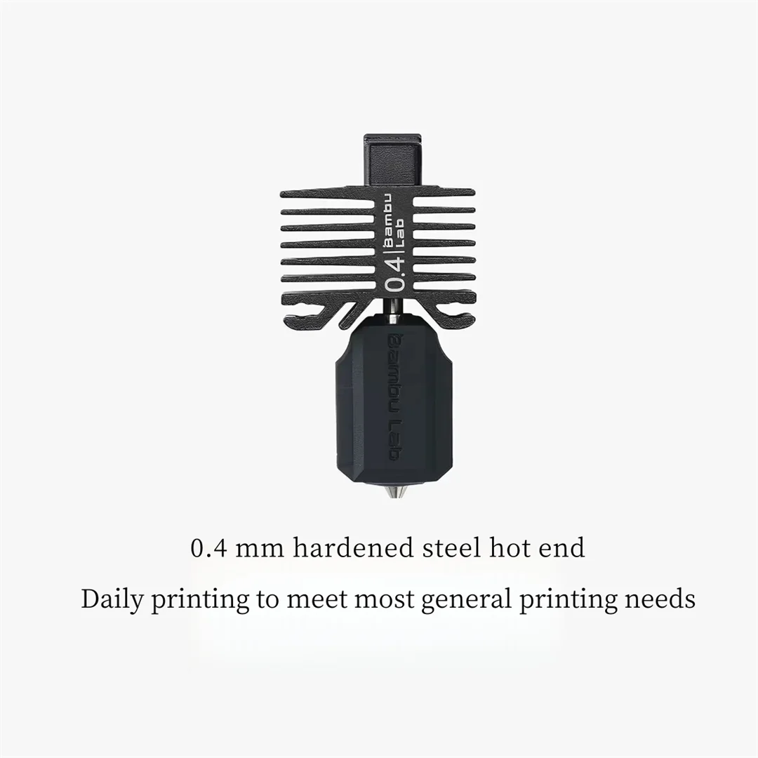 Tuozhu hardened steel hot end nozzle 【 Suitable for P1 series/X1C 】 0.4/0.6/0.8mm P1S nozzle 3D printer accessories