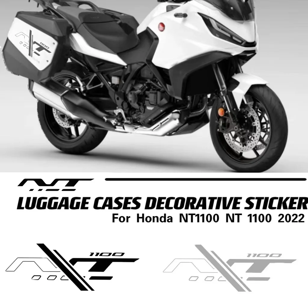 Motorcycle Accessories For Honda NT 1100 NT 1100 2022 Motorcycle Side Trunk Protective Sticker PVC Material Sticker Set