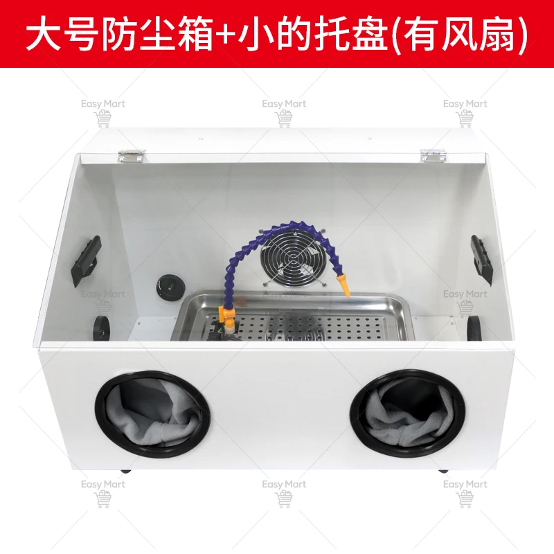 Full Road Grinding Dust Box Metal Integrated Table Grinding Machine Cutting and Polishing Engraving Polishing Anti-ash