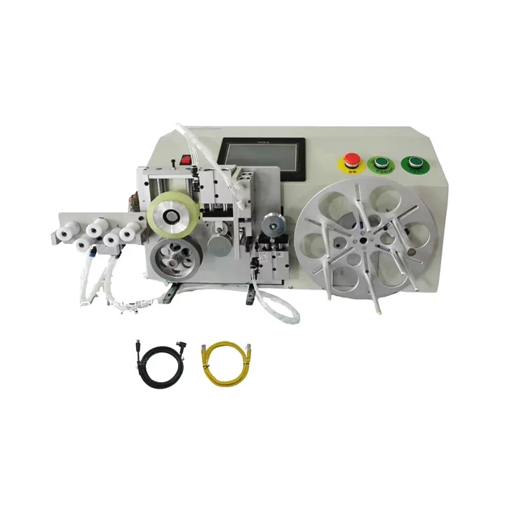 -ForHot Sales Industrial Machinery Automatic Meter Counting Cable Thread Bobbin Machine Wire Rope Coiling Machine^