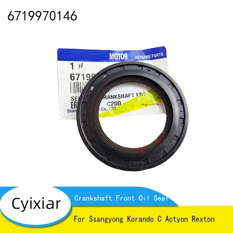 Brand New Genuine Crankshaft Front Oil Seal 6719970146 for Ssangyong Korando C Actyon Rexton