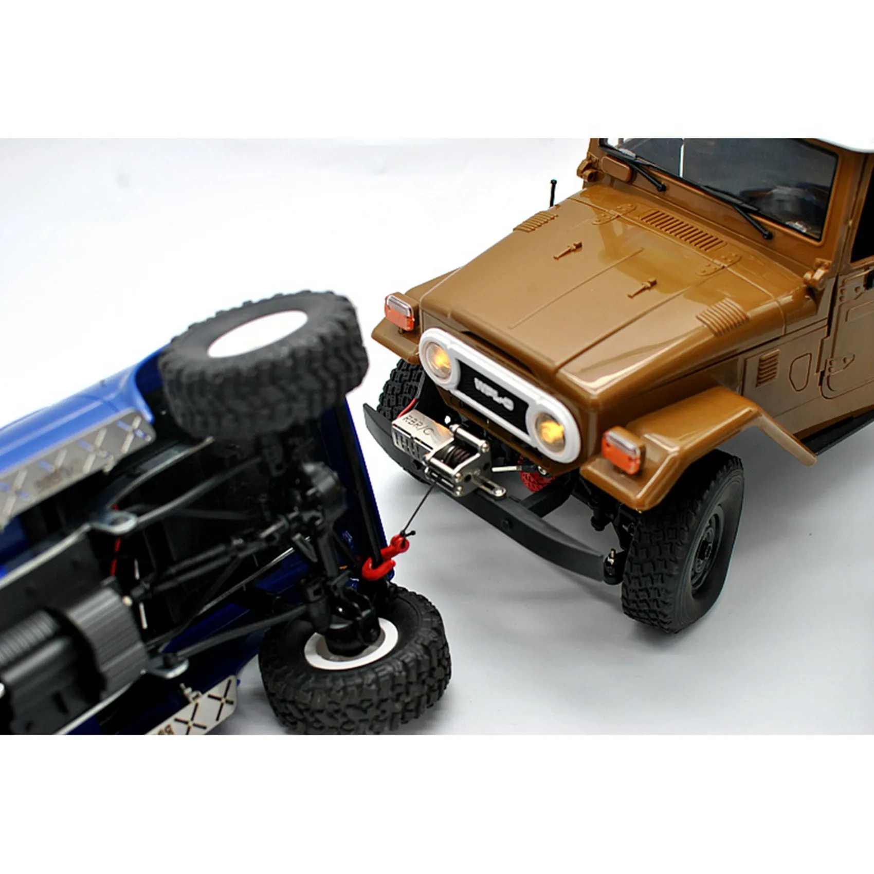 B78B-2X Metal Automatic Simulated Winch For WPL B14 B24 B16 B36 C14 C24 C34 MN D90 D99 MN99S RC Car