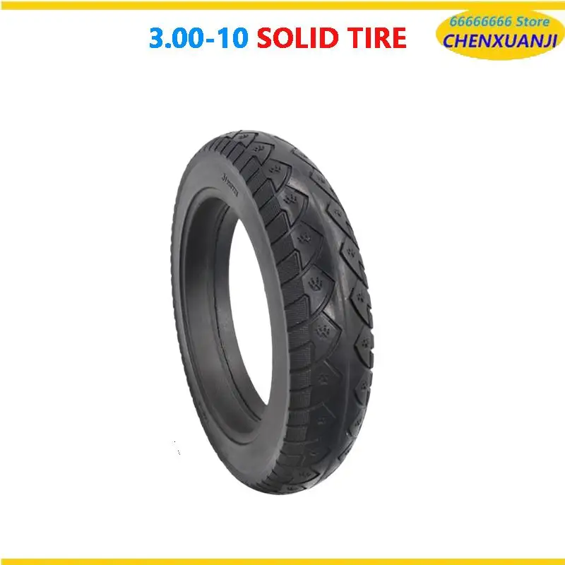 

Premium 14 Inch 3.00-10 Solid Rubber Tire 14x3.2 for Motorcycle Durable Wear Resistance