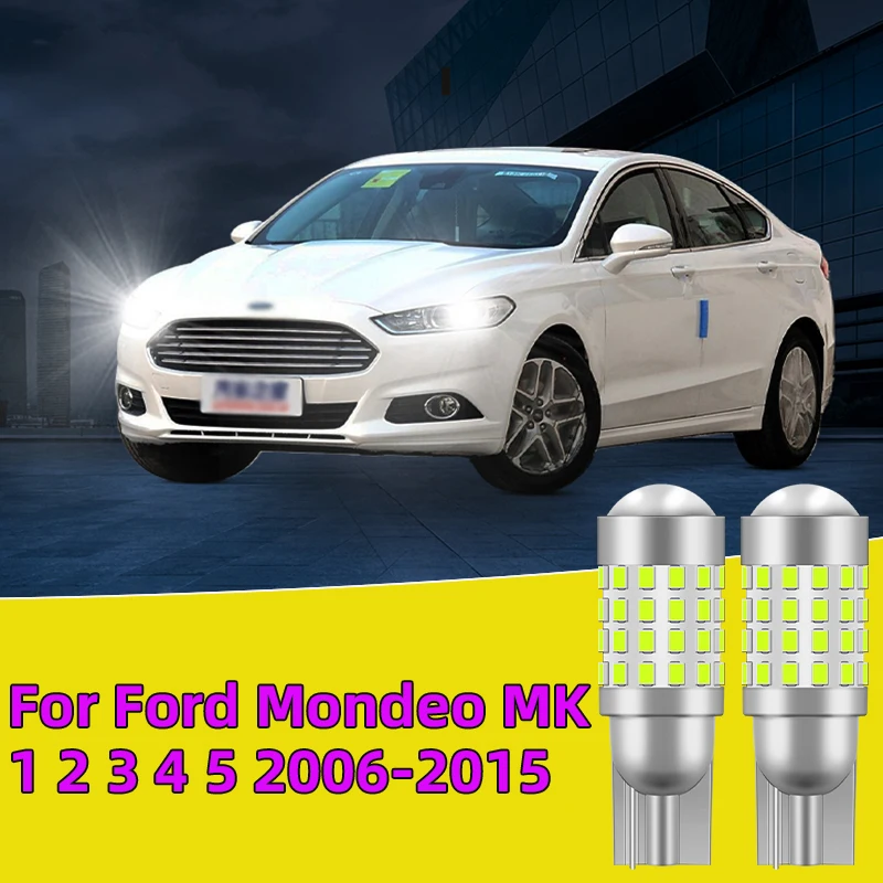 

2PCS For Ford Mondeo MK 1 2 3 4 5 2006-2015 Clearance Lights side marker position Signal Lamp width light Car Led Traffic Bulb