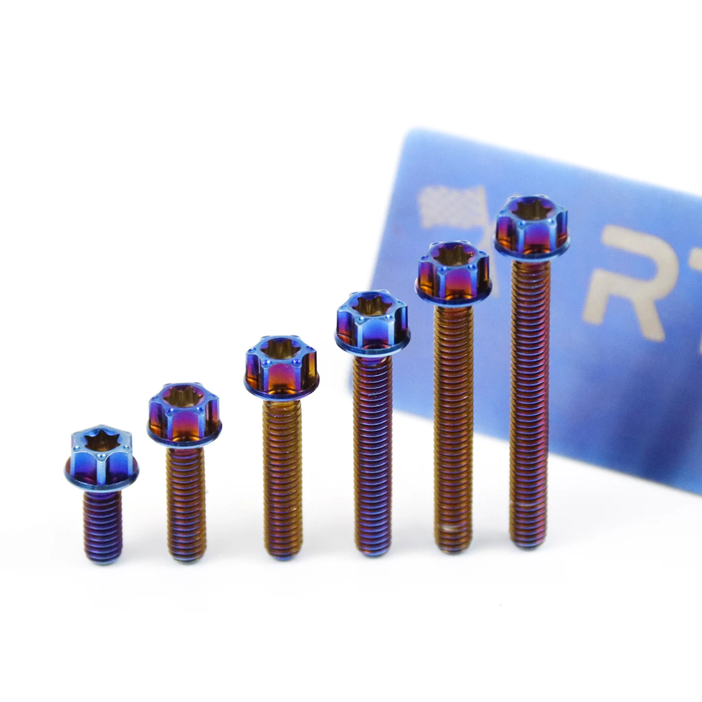 AliExpress RTAMO Gr5 Titanium Bolts M4X10/15/20/25/30/35 Torx Head Screw Bicycle Motorcycle Screws (1PC)