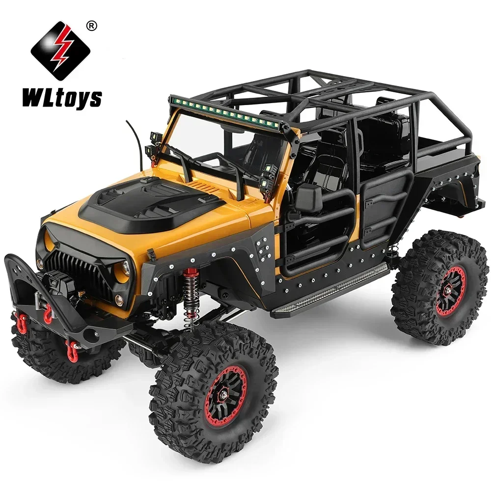 New Wltoys 104026 104010 104020 1/10 RC Car Off Road 4x4 2.4G 4WD Remote Control Cars 45 Minutes Working Time Climbing Car Adult