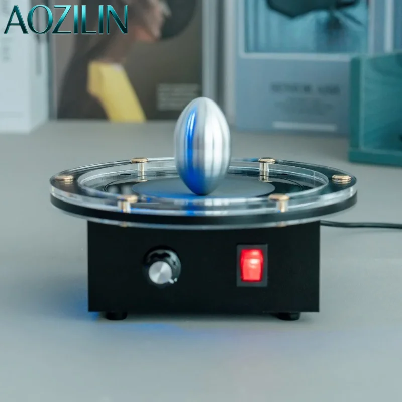 AOZILIN Electromagnetic Rotating Egg Demonstrator Asynchronous Motor Principle Science Teaching Ornament Student Experiment Kit