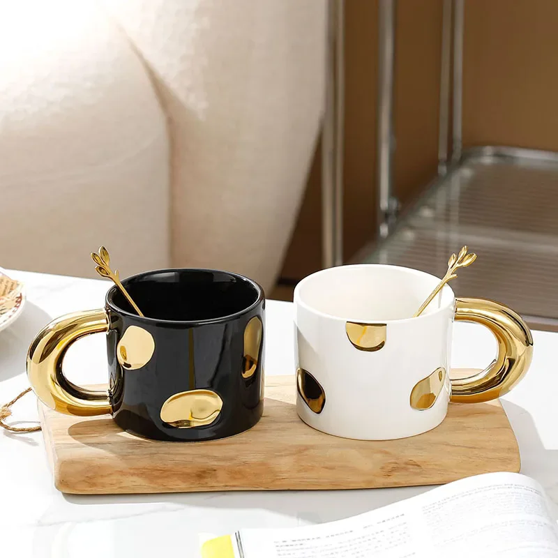 350ml Gold-Accent Mug