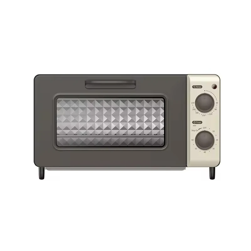 1. 9L Compact Countertop Bake Chamber Timed Layout Energy Saving Design With View Window For  Pizza & Daily Baking
