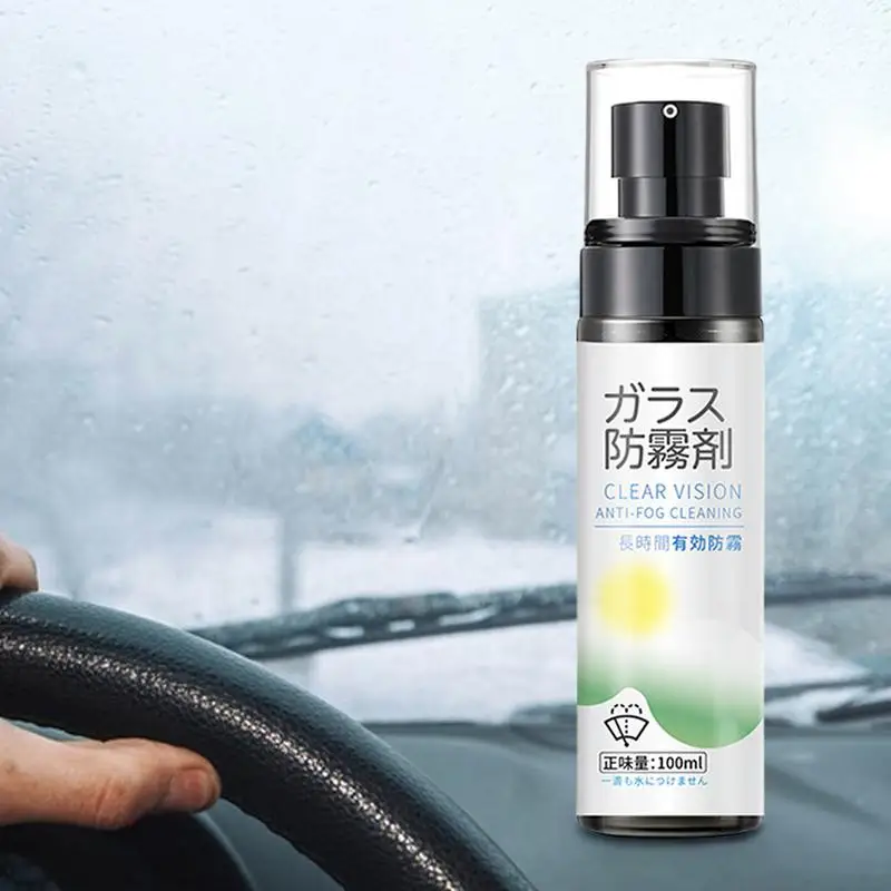 For  RV Glass Cleaner Spray Invisible Windshield Defogger Cleaner Spray Car Window Cleaner Interior Anti-Fog For Window Visors