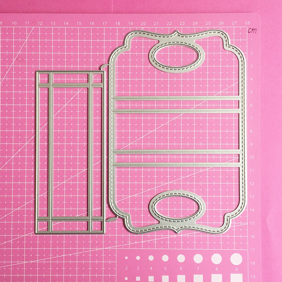 Handbag box Cutting Dies for Scrapbooking 2024 Yiwu futian market clearance sale Paper gift Card Making DIY metal craft