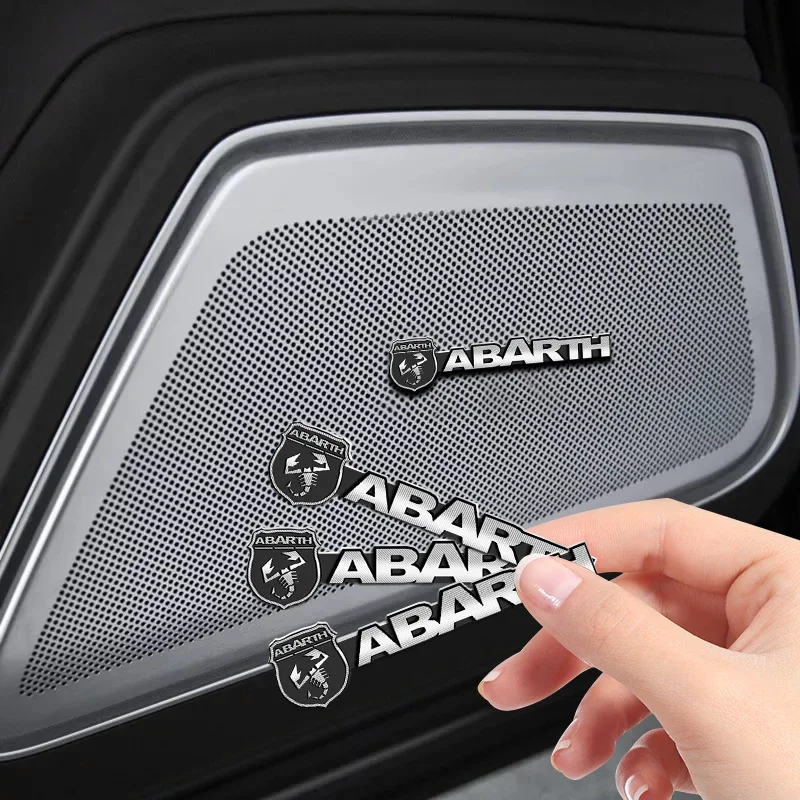 2/4Pcs Harman Kardon Metal Speaker Emblem Audio Car 3D Sticker For Abarth BMW Mercedes Benz Audi Mazda Opel Nissan Skoda Peugeot