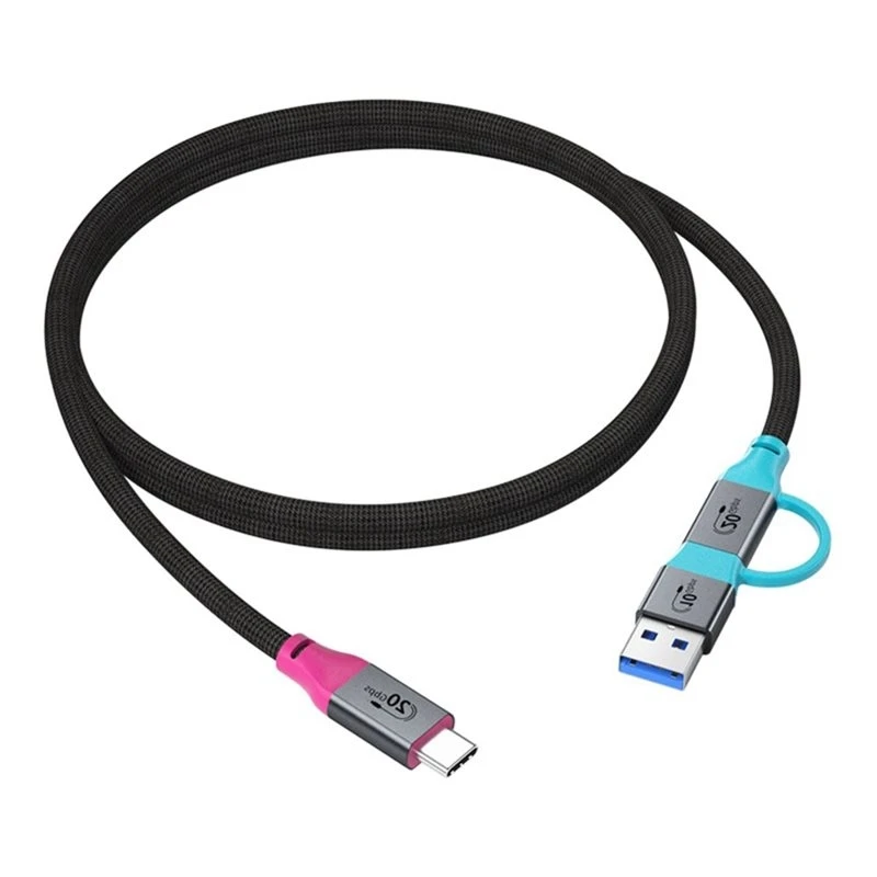 【VALUE MONEY】C To C Cable 2 In 1 Full-Function Charging Cable PD240W