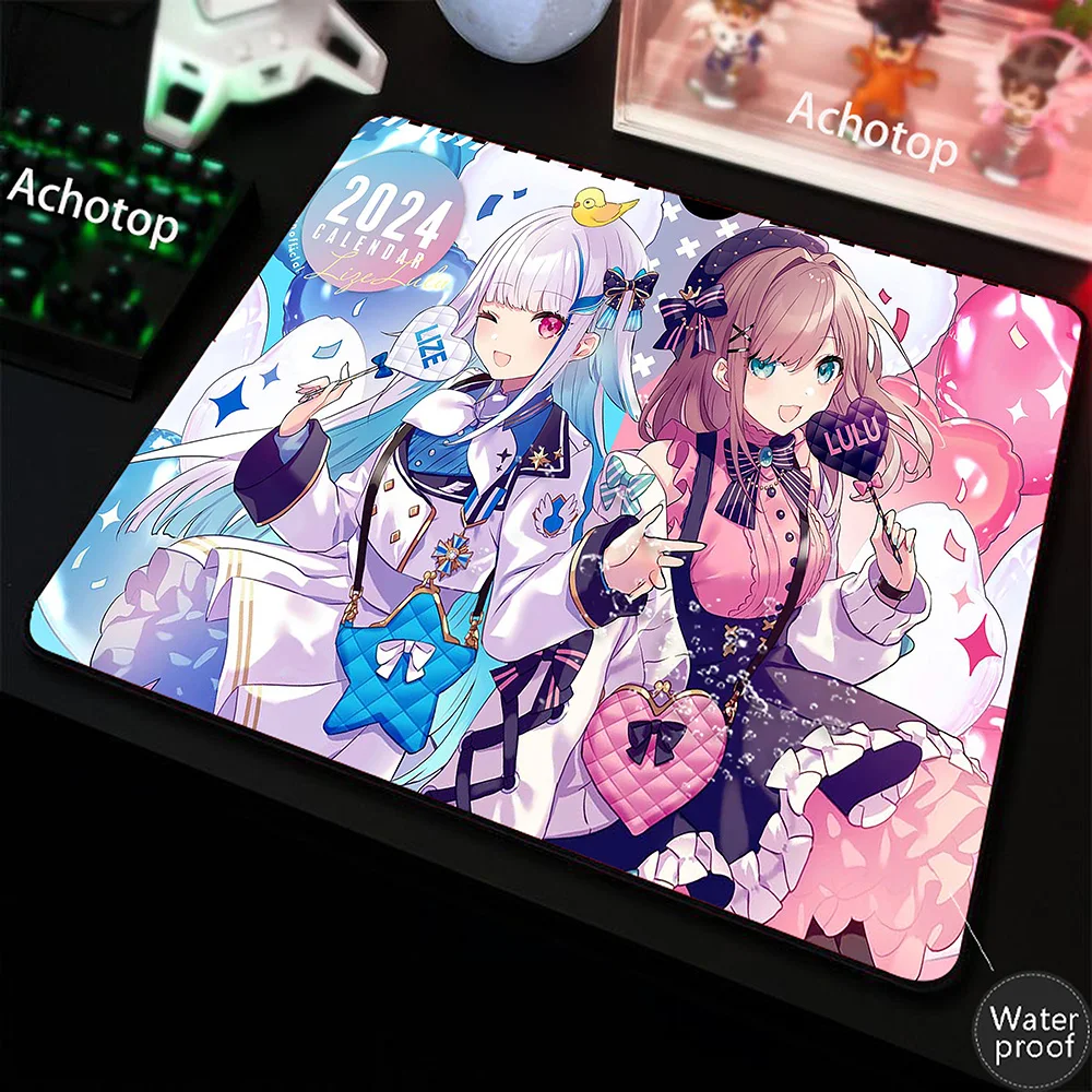 

Anime Girl 100% Waterproof Mouse Pad Game Mat Gamer Mousepad Gaming Table Carpet Gamer Computer Desk Mat Soft Rubber Mouse Mat