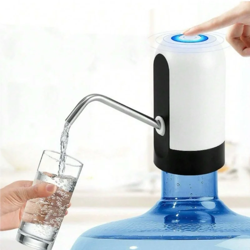 Pompe à eau de bureau avec chargement USB, distributeur d'eau automatique, bouilloire portable, camping en plein air