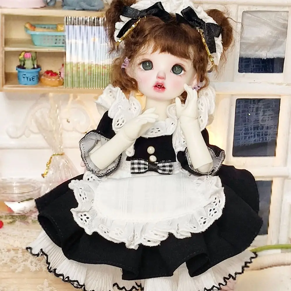 Conjunto de traje de muñeca Lolita BJD, vestido de princesa Retro bonito, regalo de juguete para niña de estilo chino, sin muñecas ni zapatos, 1/6