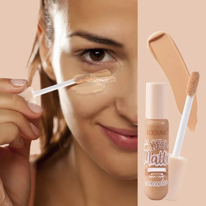 Liquid Concealer Stick Foundation Cream 6 Color Moisturizing Full Coverage Acne Dark Circle Natural Matte Concealer Cream Makeup