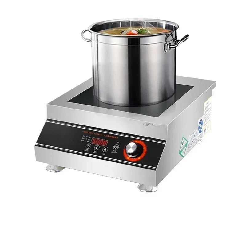 Commercial Induction Cooker Restaurant High Power Stove Cooking Wok Type High Efficiency Induction Cooker