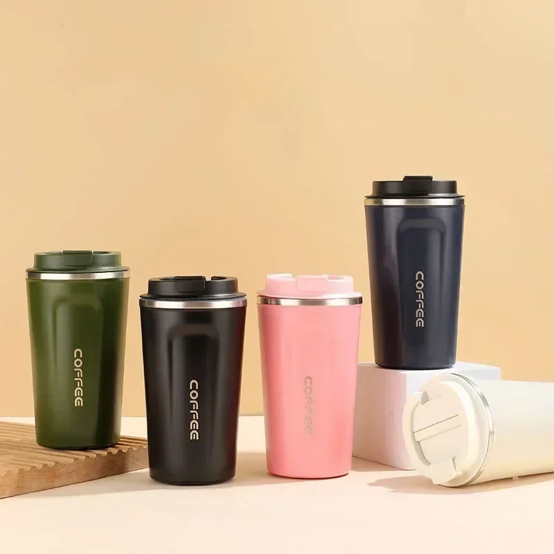 1PC 304 Stainless Steel Insulated Mug for Men and Women Large Capacity Coffee Mug, Office Outdoor Portable Car Mugs