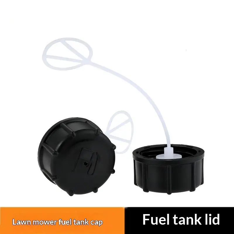 Lawn Mower Fuel Tank Cap Durable Plastic Leak Proof Design For Home Garden Lawn Care Yard Work