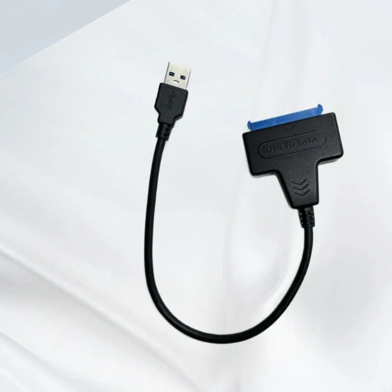 2.5-inch Hard Drive Easy Drive Cable SATA to USB3.0 Compatible Notebook Solid State Drive SSD 7+15pin Serial Port Driver-free