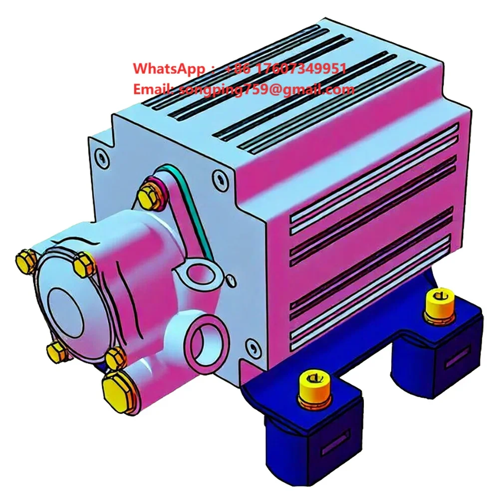 Electric Power Steering Pump SKR-EP with Permanent Magnet Synchronous Motor for New Energy Commercial Vehicles