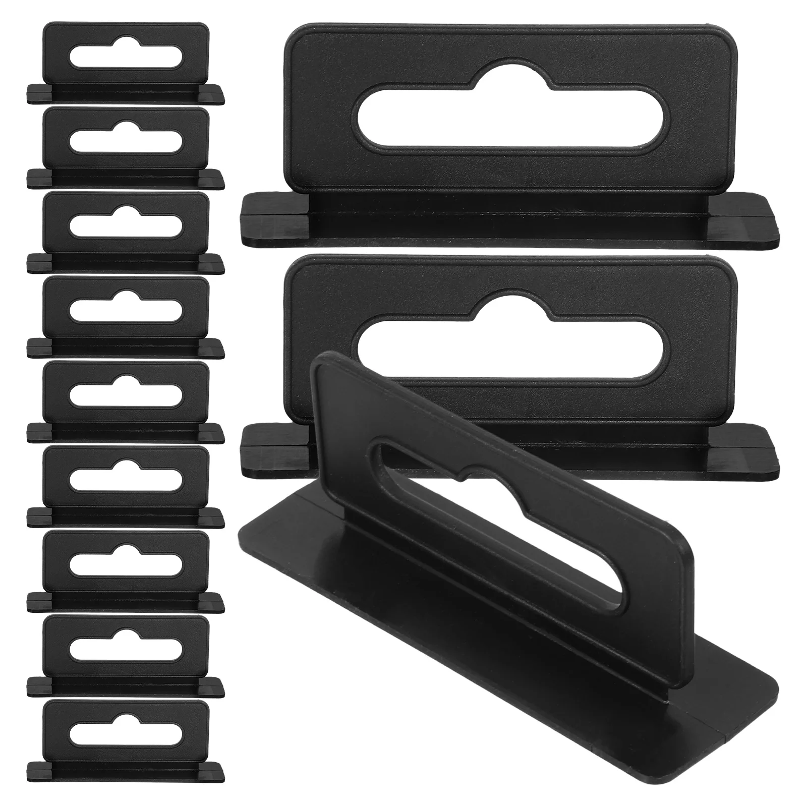 

100 Pcs Display Hooks Plastic Retail Tags Hanging Peg Hangers For Clothes Jewelry Small Size Storage Accessories