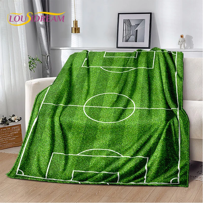 29 estilo campo de futebol esporte dos desenhos animados cobertor macio, cobertor macio para casa quarto cama sofá capa viagem presente da criança