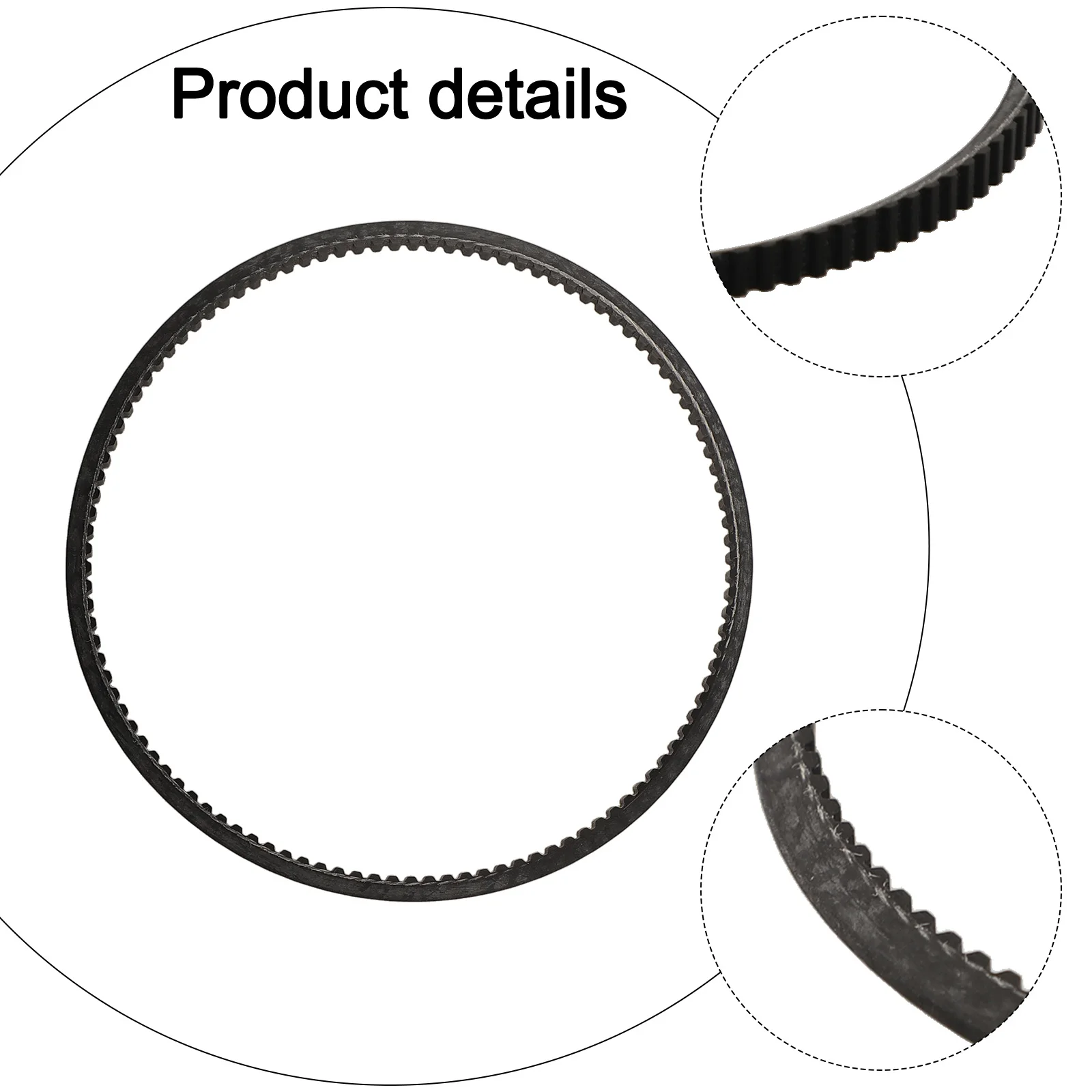 Lathe Work Motor Replacement Lathe Drive Belt 5M280 Lathe Belt Easy Installation Good Elasticity High Tensile Strength