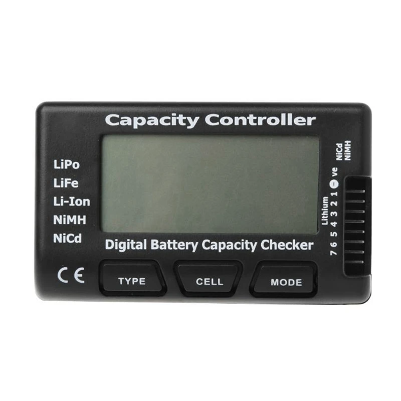 RC Cellmeter 7 Digital Battery Capacity Checker Controller Tester Voltage For Lipo Life Li-Ion Nimh Nicd Cell Meter