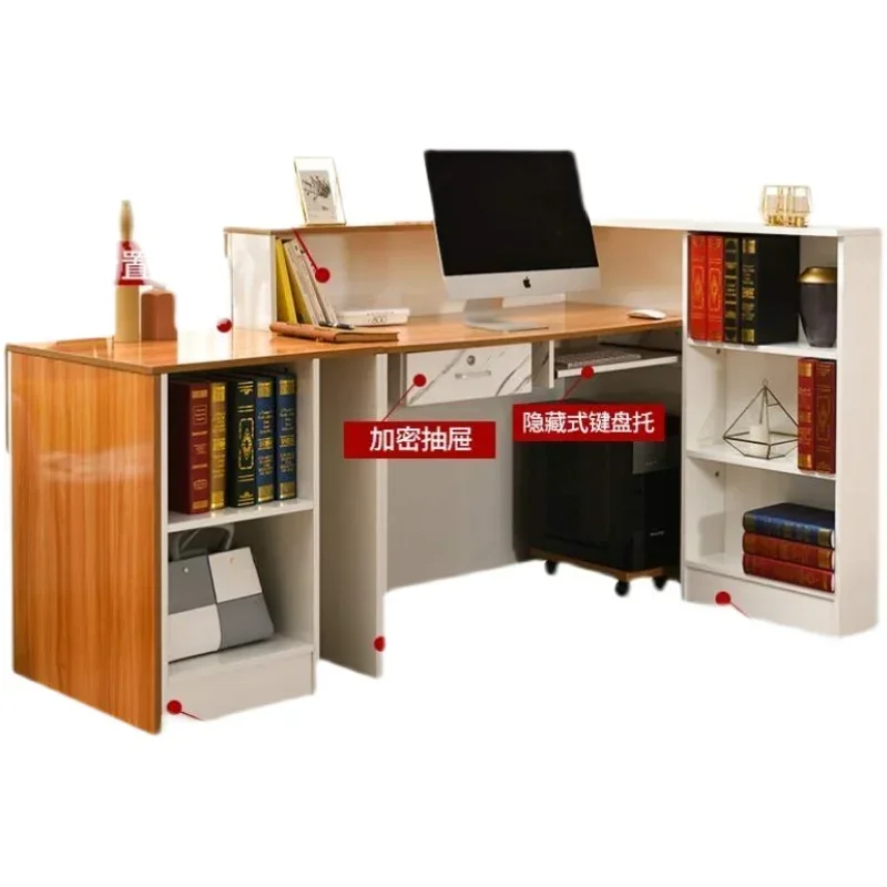 Púlpito de iglesia, escritorio de ayuda móvil, mostrador de tienda, muebles, expositor de lujo, Pulpito de vidrio, salón de recepción, belleza, Bar de madera moderno