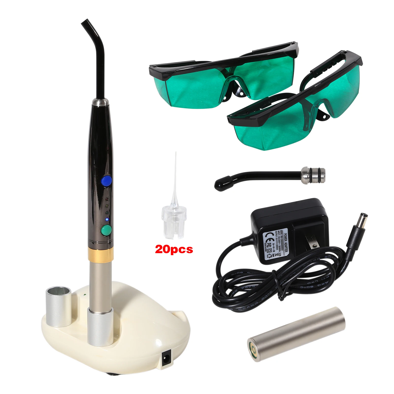 Dental Medical Photo Activated Disinfection Diode Heal Laser Kit Light Lamp With Tip laser Pen soft tissue Perio Endo 650nm F3WW