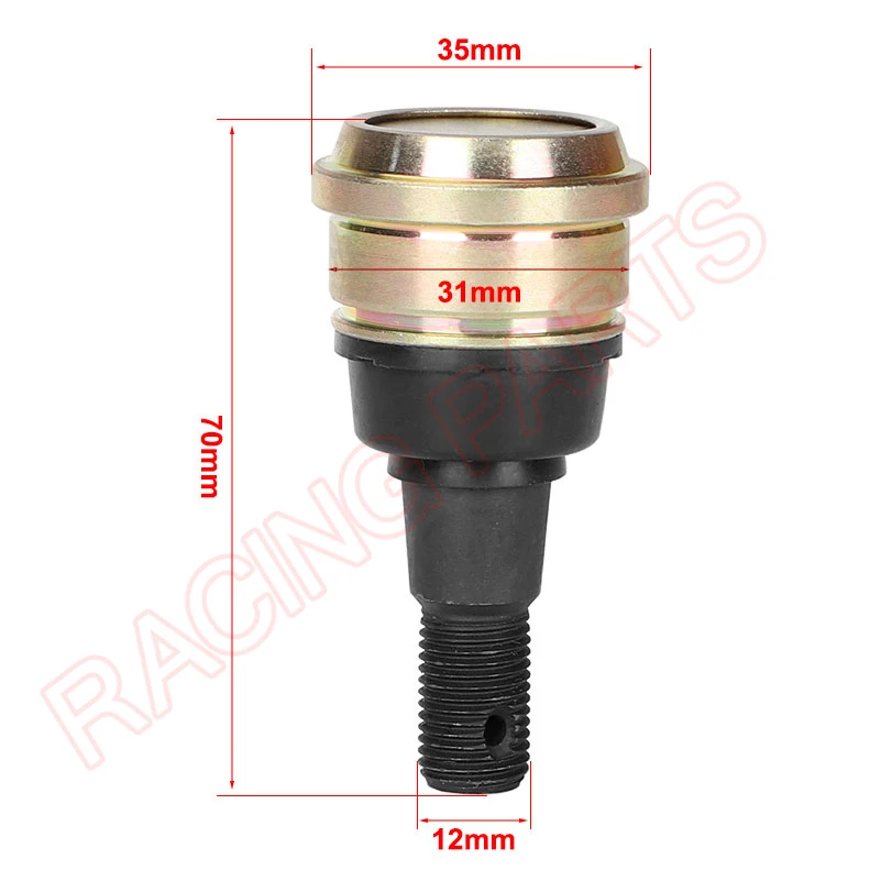 1pcs Upper and Lower Ball Joint Kit Replacement Parts for Polaris Predator 500 2003 2004 2005 2006 2007 HI3233BJ132JB T024