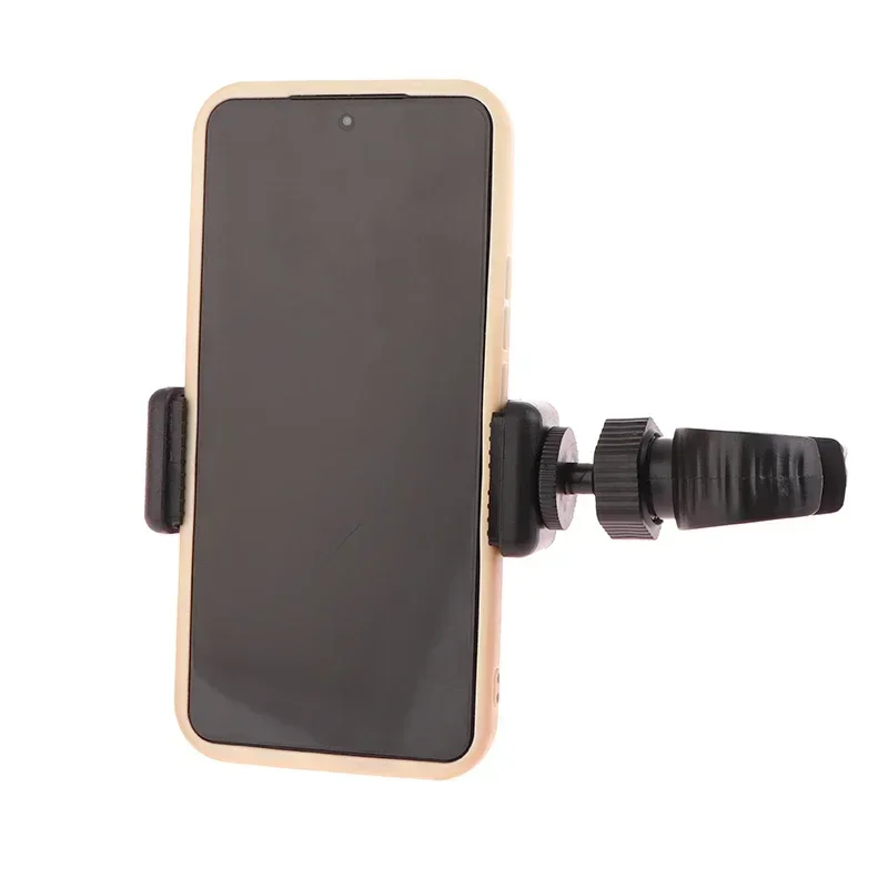 Multifunktionaler Adapterclip-Telefonhalter 360° ° Rotationsverstellbare Klemme, Spiralklemmung für alle 5–6 Zoll große Smartphones-Live-Montages – Detail 9