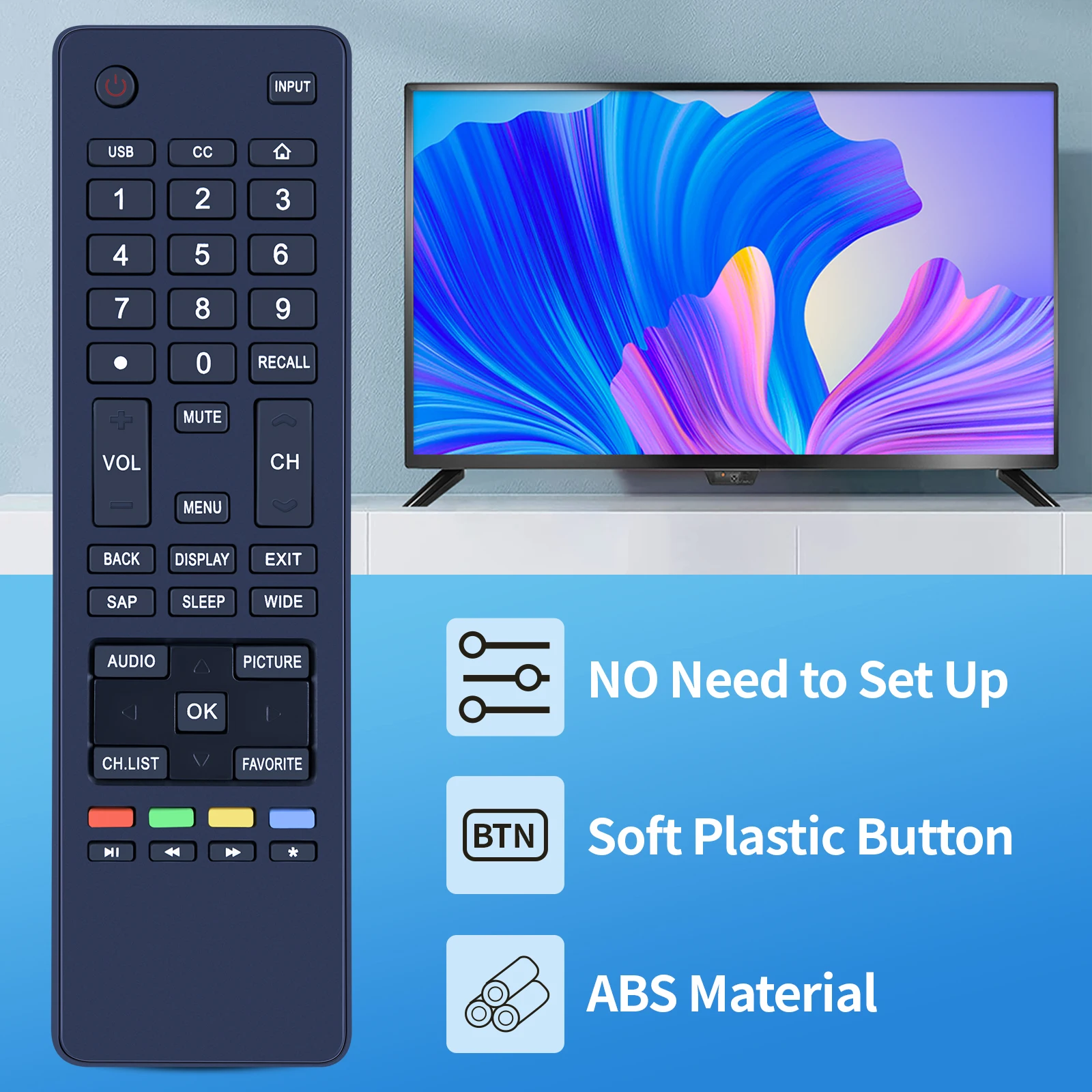 New Original Remote Control HTR-A18M For Haier LCD LED TV LE58F3281 32D3000 LE32M600M20 LE32F32200 LE24M600M80 65d3550