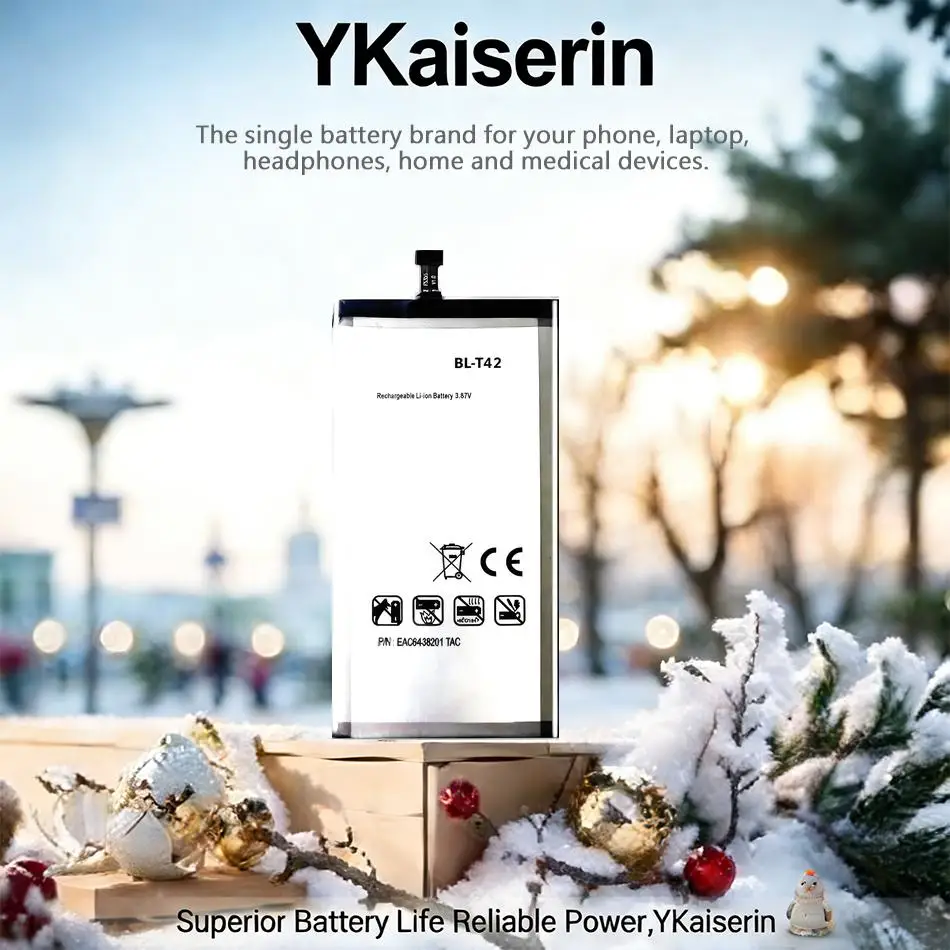 

Аккумулятор BL-T42 повышенной емкости 4000 мАч для мобильного телефона LG V50 ThinQ 5G LM-V500 V500N V500EM V500xm