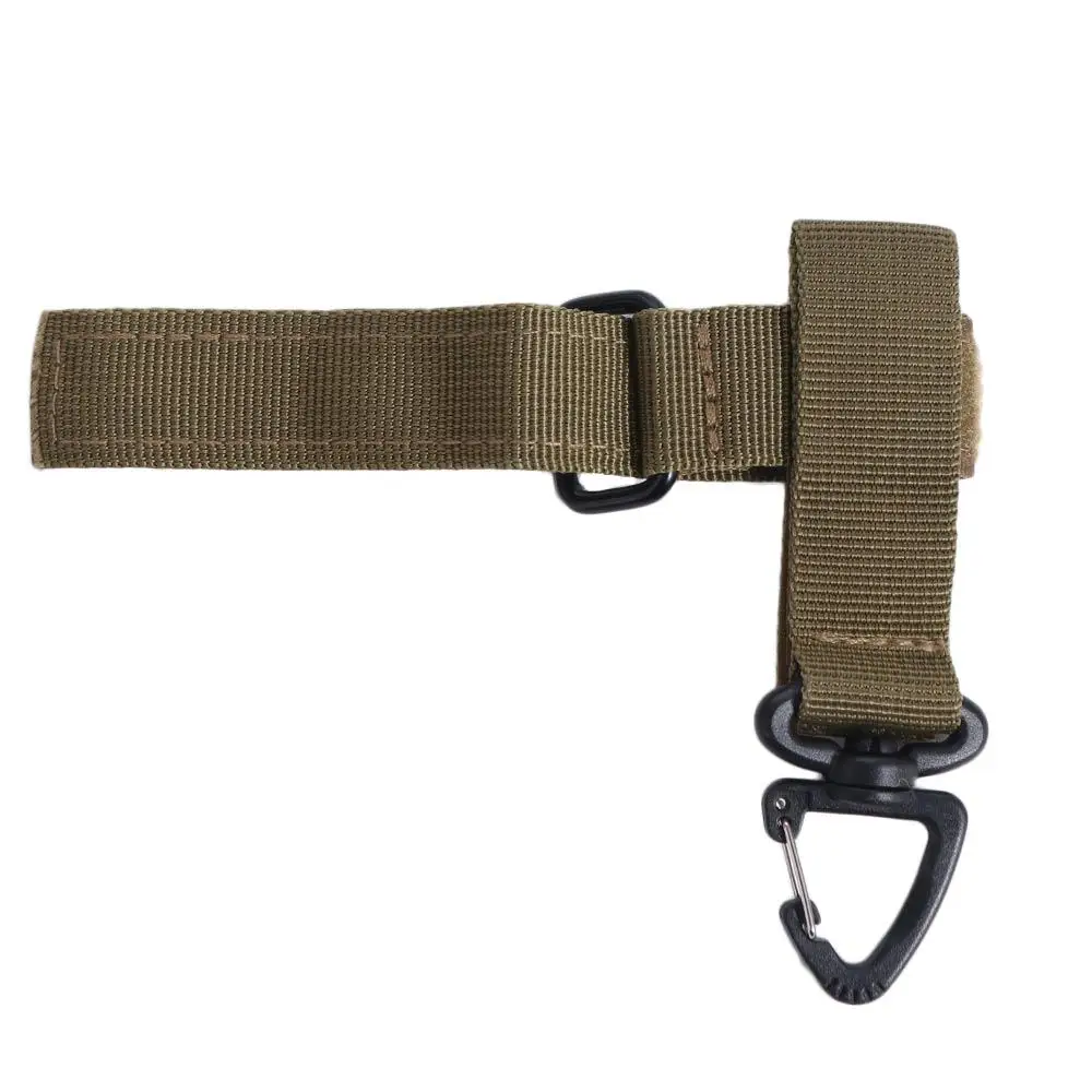 مثلث الإفراج السريع قفازات هوك تدوير معلقة رئيس قابل للتعديل التخييم حلقة تسلق حماية متعددة الوظائف