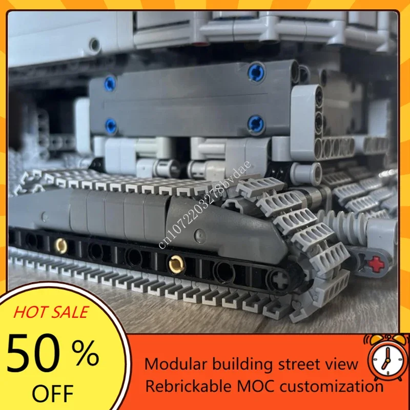 5707 قطعة MOC Krupp Bagger 293 RC حفارة نماذج من الشاحنات ألغاز مخصصة التكنولوجيا الإبداعية الجمعية طفل عيد الميلاد هدية عيد ميلاد #5