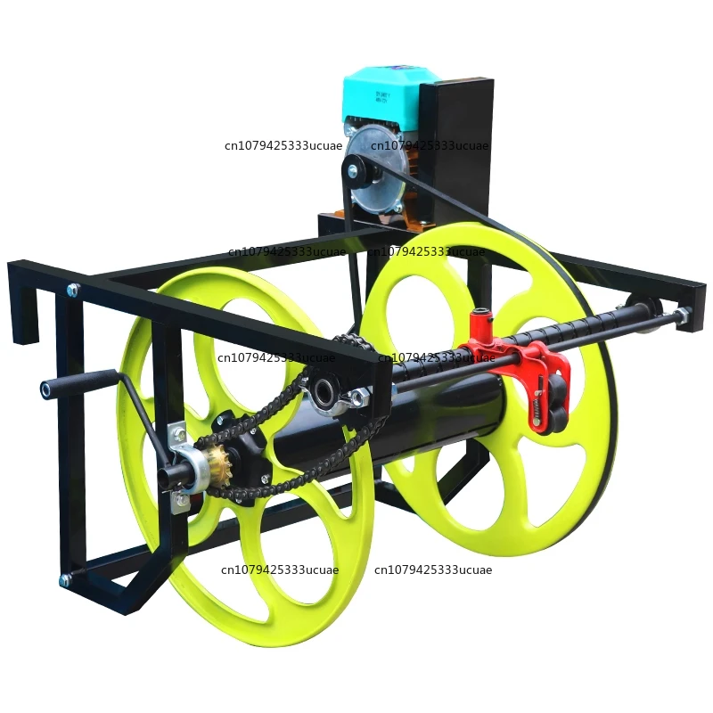 Agricultural High-voltage Remote Control Electric Pipe Winding Trailer Type Spraying Machine Pipe Winding Rack