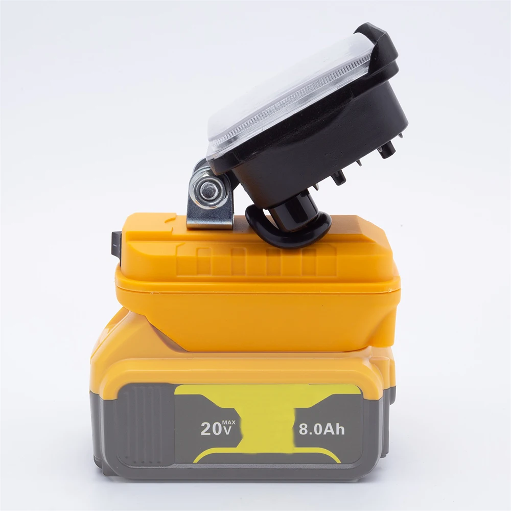 Portable Wireless LED Work Light for DeWalt 18V Lithium Battery Outdoor Lamp Emergency Lights(NO Battery )