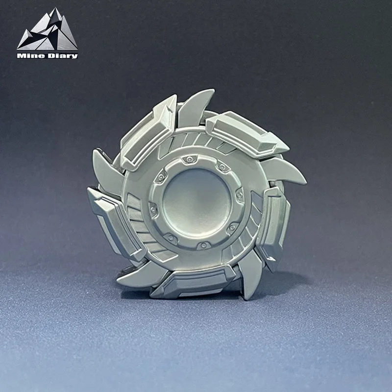 EDC-deslizador magnético para adultos, armadura abierta, Spinner, Top de Metal, alivio del estrés, juguete para la yema del dedo, herramienta para aliviar el autismo