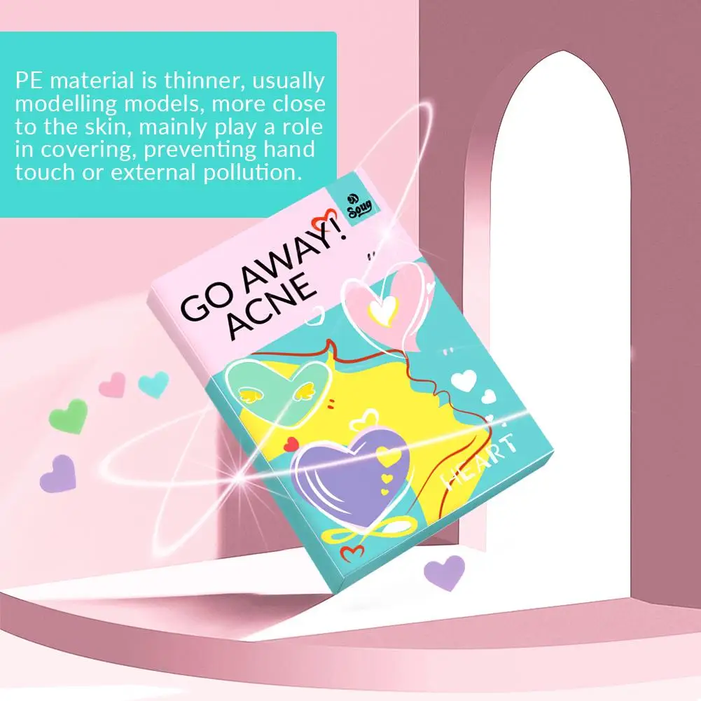 فراشة شكل حب الشباب بثرة التصحيح ملصقات العيب بقعة المخفي غطاء 0.1 مللي متر علاج حب الشباب بثرة مزيل العناية بالبشرة #6