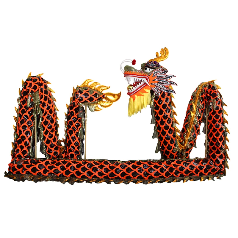 Chinese Performing costume LED lion  Lion Dancing dragon and lion dance Chinese folk culture